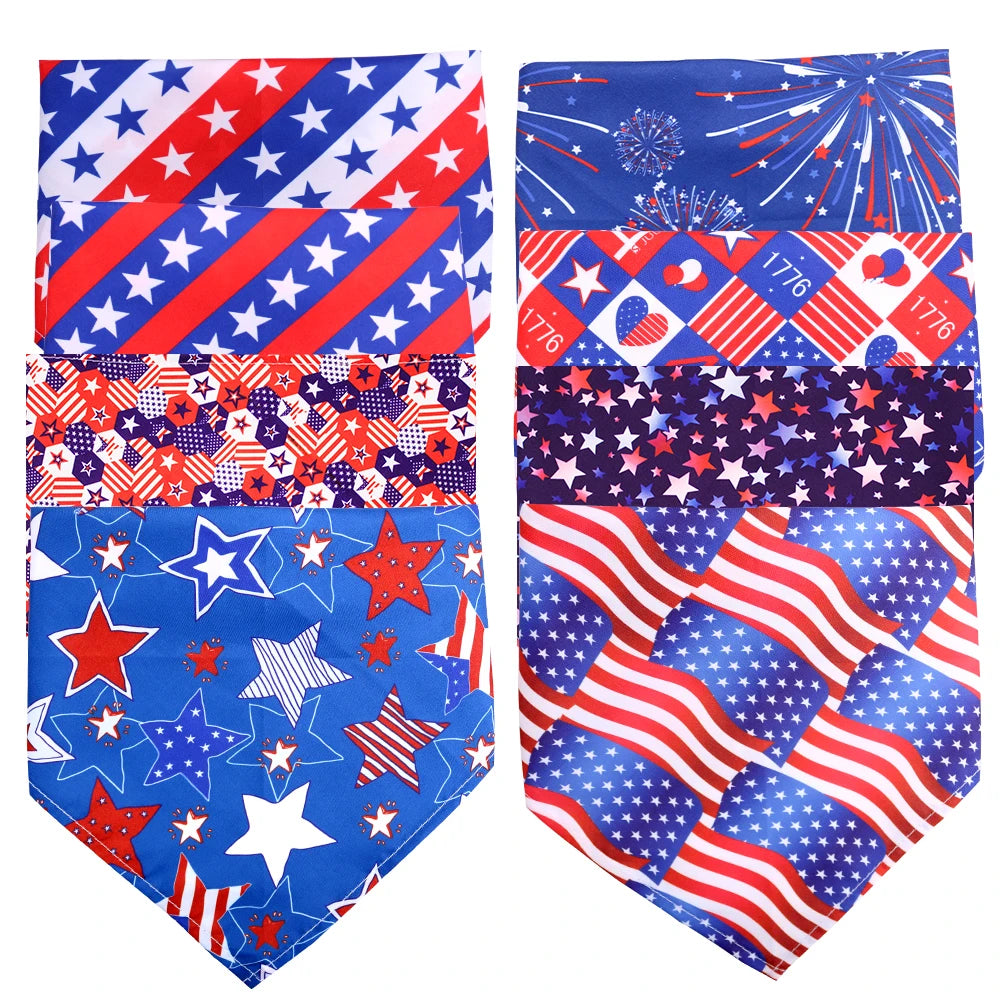 Patriotic Pet Bandanas - GoPoofy