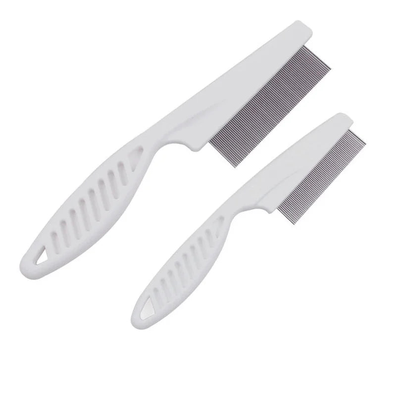 Portable Pet Flea Comb & Grooming Brush - GoPoofy