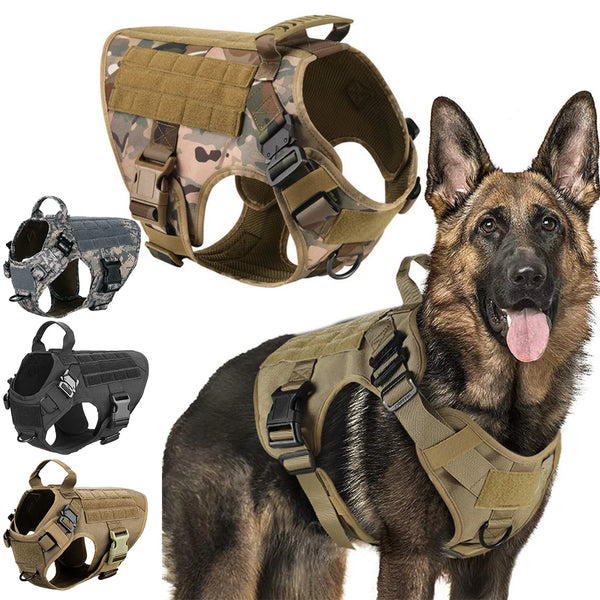 TactiGear Military Dog Harness & Leash Set