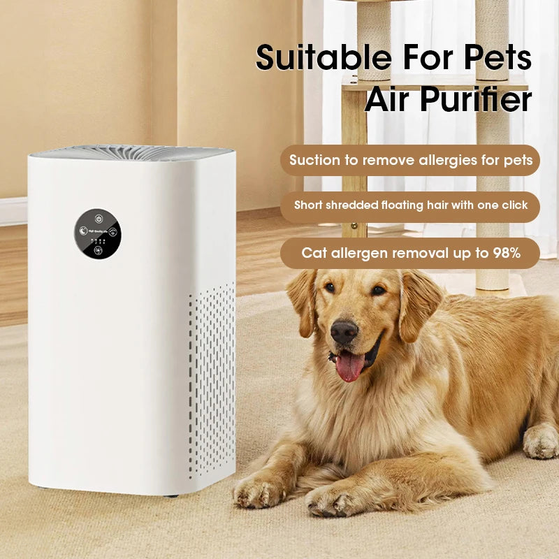 Smart HEPA Air Purifier for Pets & Allergies - GoPoofy