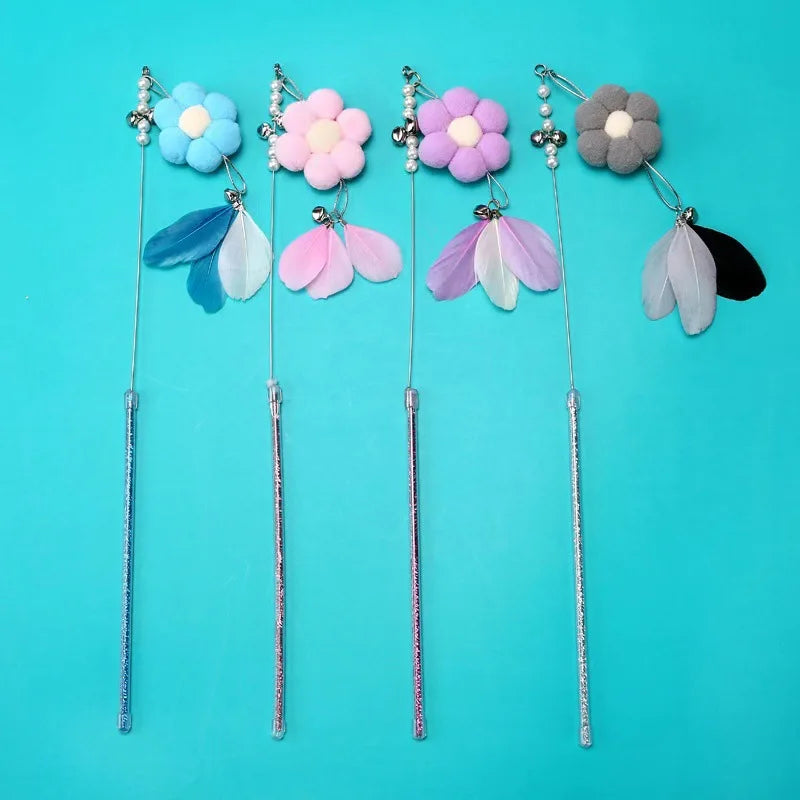 FeatherFly Teaser Wand - GoPoofy